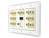 7.1 with HDMI Binding Post/Banana Plug Wall Plate