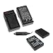 Lithium-Ion Battery + Battery Charger with Car Adapter for Sanyo Xacti VPC-TH1 / VPC-TH1BL / VPC-WH1 / VPC-WH1YL / VPC-WH1BL / VPC-FH1 / VPC-FH1BK / VPC-HD1000 / VPC-HD1010 / Kodak Z Series EasyShare Z730 / EasyShare Z7590 / EasyShare Z760
