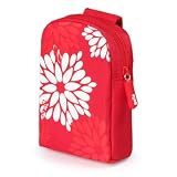 Canon Ixus 110 IS Digital Camera Golla G276 Carry Case Bag - Graden Red