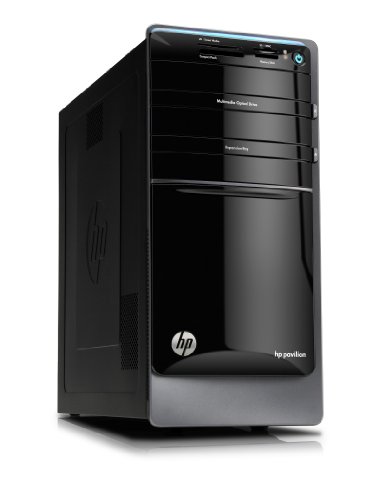 HP Pavilion p7-1225 PC Desktop (Black)