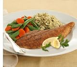 Blackened Catfish w/Rice Pilaf & Sugar Snap Peas w/Carrots