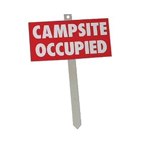 Camco 50792 RV Campsite Occupied Sign