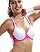 Yvette Padded Underwire Women Sports Bra-Adjustable/Criss cross/Racerback
