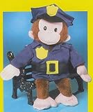 Russ Berrie  12" Curious George Policeman