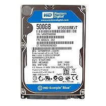 Western Digital 500GB Scorpio Blue Sata 5400RPM 8MB Internal Laptop Hard Drive - Retail