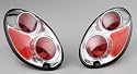 APC AMC-404564TLR: Taillights, EuroTec, Chrome, Chrysler PT Cruiser, Pair