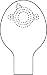 SQB401927 (Box)---ConvaTec Packs Per Box 10--- Flange SizeA : 1 1/4" Color : Transparent 6" pouch. Includes 10 tail closures.