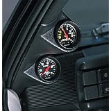 Auto Meter Pillar Gauge Pods Gauge Pod, Dual 2 1 16 in., Black ABS, Dodge, Ram... by Auto Meter
