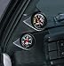 Auto Meter 12200 Black Dual Gauge Pillar