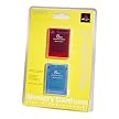 8MB Memory Card Two Pack - Blue and Red for PlayStation 2
