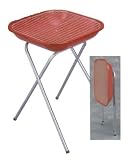 Meco MC3100 Euro Portable Charcoal Brazier, Red