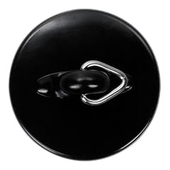 De-Plastik 5750 139 Abflu�st�psel / � 50,5 mm / schwarz / 3er Set