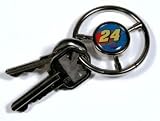 #24 Jeff Gordon Steering Wheel Keychain