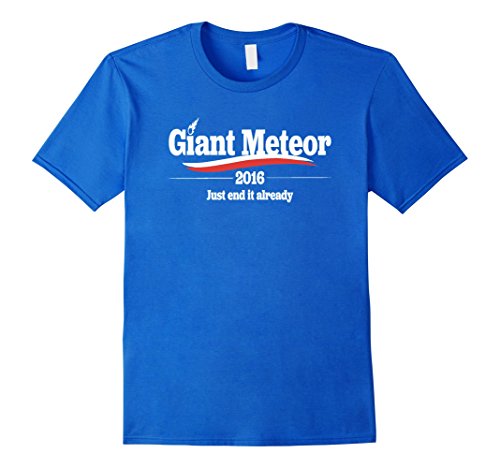 Men's Giant Meteor 2016 Funny T Shirt Medium Royal Blue