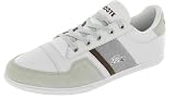 LACOSTE Beckley IT Mens Casual Lace Up Leather Low Top Sneaker Shoe White Size 9 LACOSTE Beckley IT Mens Casual Lace Up Leather Low Top Sneaker Shoe White Size 9