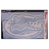 Florida Gators Head White 20 X 12 1/2 Decal
