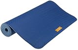 Hugger Mugger Earth Elements Eco Exercise/Yoga Mat 5mm (72-Inch, Sky/Ocean)