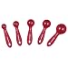 Cuisinart 5-Piece Measuring-Spoon Set, Red