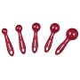 Cuisinart 5-Piece Measuring-Spoon Set, Red