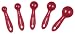  : Cuisinart 5-Piece Measuring-Spoon Set, Red