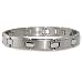 Titanium Men's Link Bracelet 10mm Wide - 8.5 Inches