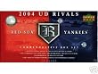 2004 Upper Deck Rivals Yankees Vs. RedSox Factory Set
