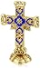 The Vatican Library Collection Venetian Inspired Cross Brooch and Stand