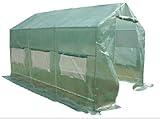 IMAGE OF Quictent 12'x7'x7' Portable Backyard Large Greenhouse Green Garden Hot House New