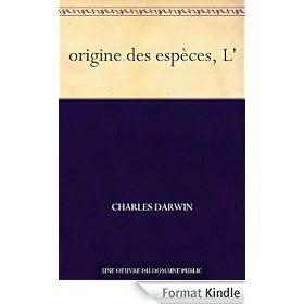 origine des esp�ces, L'