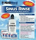 NeilMed Sinus Rinse Kit With Bottle and 50 Packets