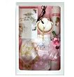Girl's Baptism Gift Set in Spanish with Candle, Handkerchief, Rosary, Missal, Shell, and Keepsake (Conjunto de Bautizo para Nina con Vela, Panuelo, Rosario, Misal, Cascara y Recuerdo)