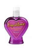 Liquid Love Edible Warming Massage Oil 4 oz WATERMELON