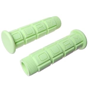 Oury Mountain Bike Grips - 1 Pair, Soft Green