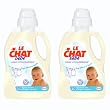Le Chat B�b� - Lessive Liquide Concentr�e Hypoallerg�nique - Flacon 1,5 L / 20 Lavages - Lot de 2