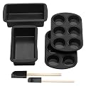 Silicone Solutions Black Bread Baking Set