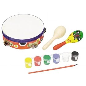 Paint and Play Percussion Set