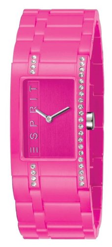 Esprit Damen-Armbanduhr houston funky star pink Analog Quarz A.ES103562002
