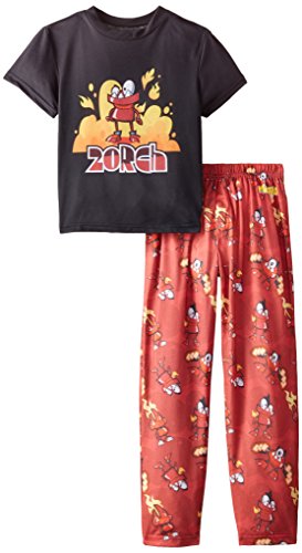 Intimo Little Boys' Lego Mixel Zorch 2 Piece Poly Big Boy, Red, 10/12