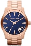 Michael Kors Runway Bracelet Blue Dial Mens Watch - MK7065