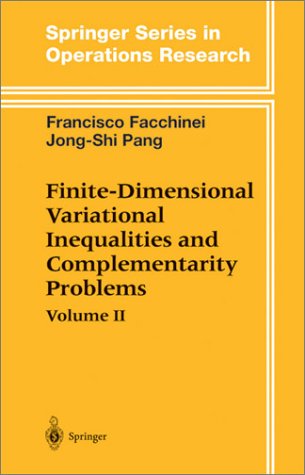 Finite-Dimensional Variational Inequalities and Complementarity Problems II