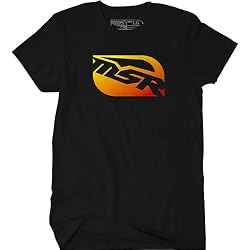 MSR Racing Icon Burst Men's Short-Sleeve Sportswear Shirt - Black