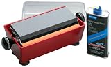 Norton IM100 6-inch Three Stone Sharpening System: 6 x 2 x -inch  Fine India, Medium Crystolon, and Coarse Crystolon stones