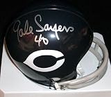Gale Sayers Autographed Chicago Bears THROWBACK Mini Helmet
