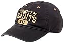 Reebok Mens NFL Saints Slouch Cap Black