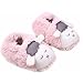 M2cbridge Baby Plush Animal Sheep Booties Warm Slipper (13cm, Pink)