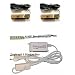 LED Glasbodenbeleuchtung CLIP Komplett-Set 80mm, weiss