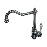 〔INK-03030292H〕　シングルレバーハンドル　混合水栓　 シルバー（銀）