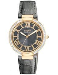 Citizen Womens EM0103-06H dOrsay Eco-Drive Rose Gold Tone Watch