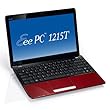 ASUS EeePC 1215Tシリーズ 12.1型ワイドTFTカラー液晶B5 サイズネットブック レッド EPC1215T-RD