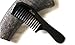 Unique Gift - Olina 100% Handmade Premium Quality Natural Horn Comb with Handle